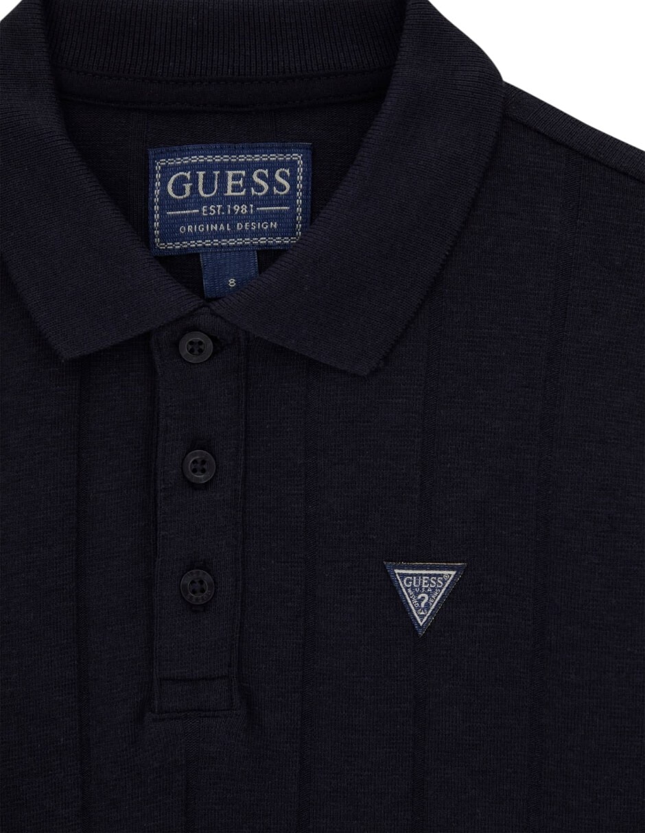 Playera tipo polo para niño 3