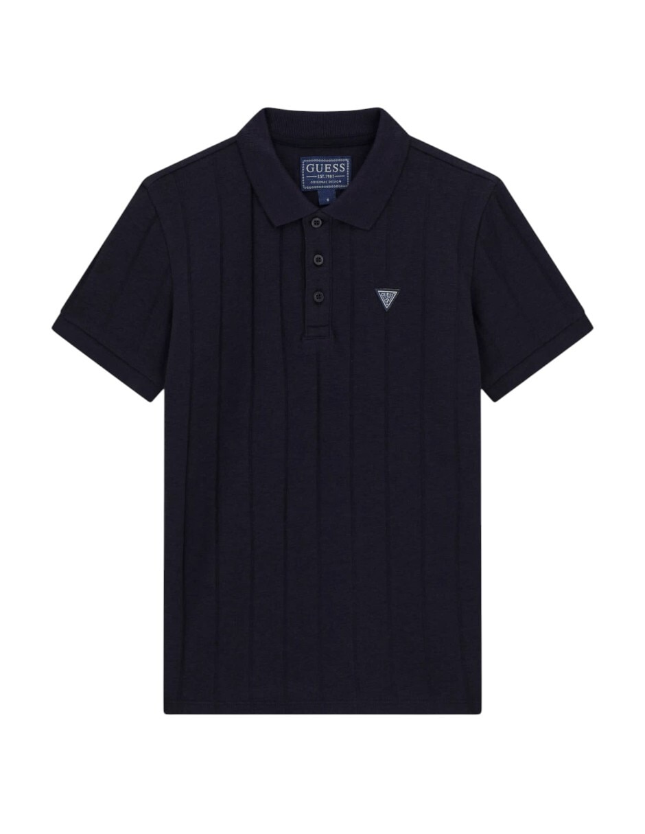 Playera tipo polo para niño