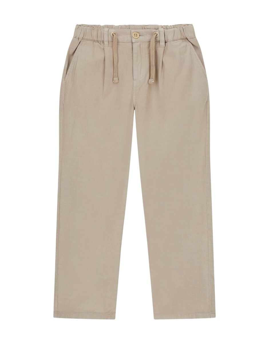 Jeans jogger relajado Guess lavado medio para niño