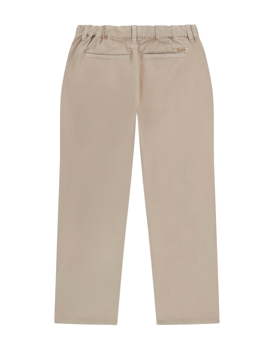 Jeans jogger relajado Guess lavado medio para niño