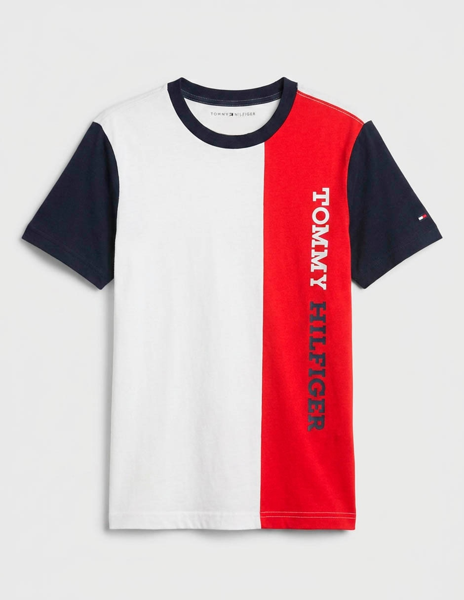 Playera hilfiger manga corta para niño 3