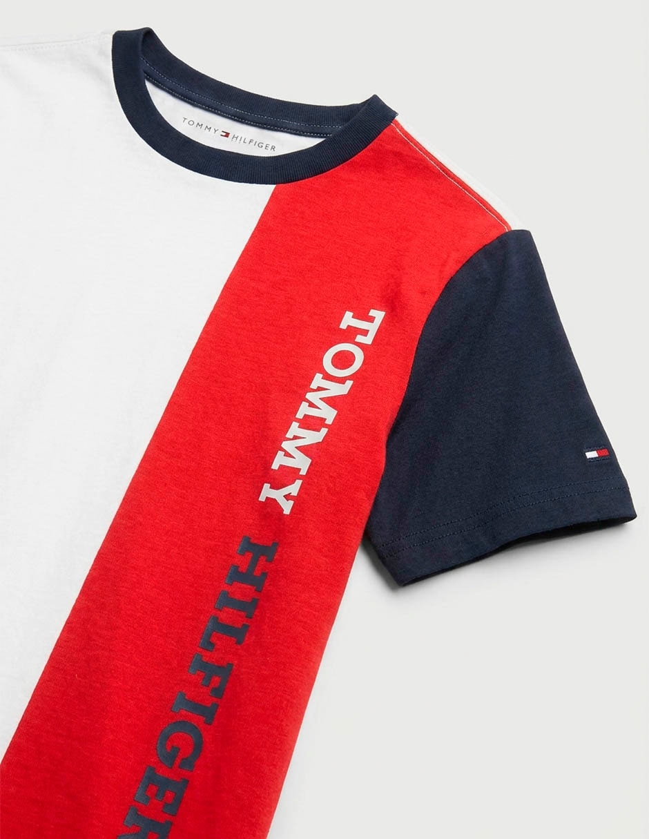 Playera hilfiger manga corta para niño 6