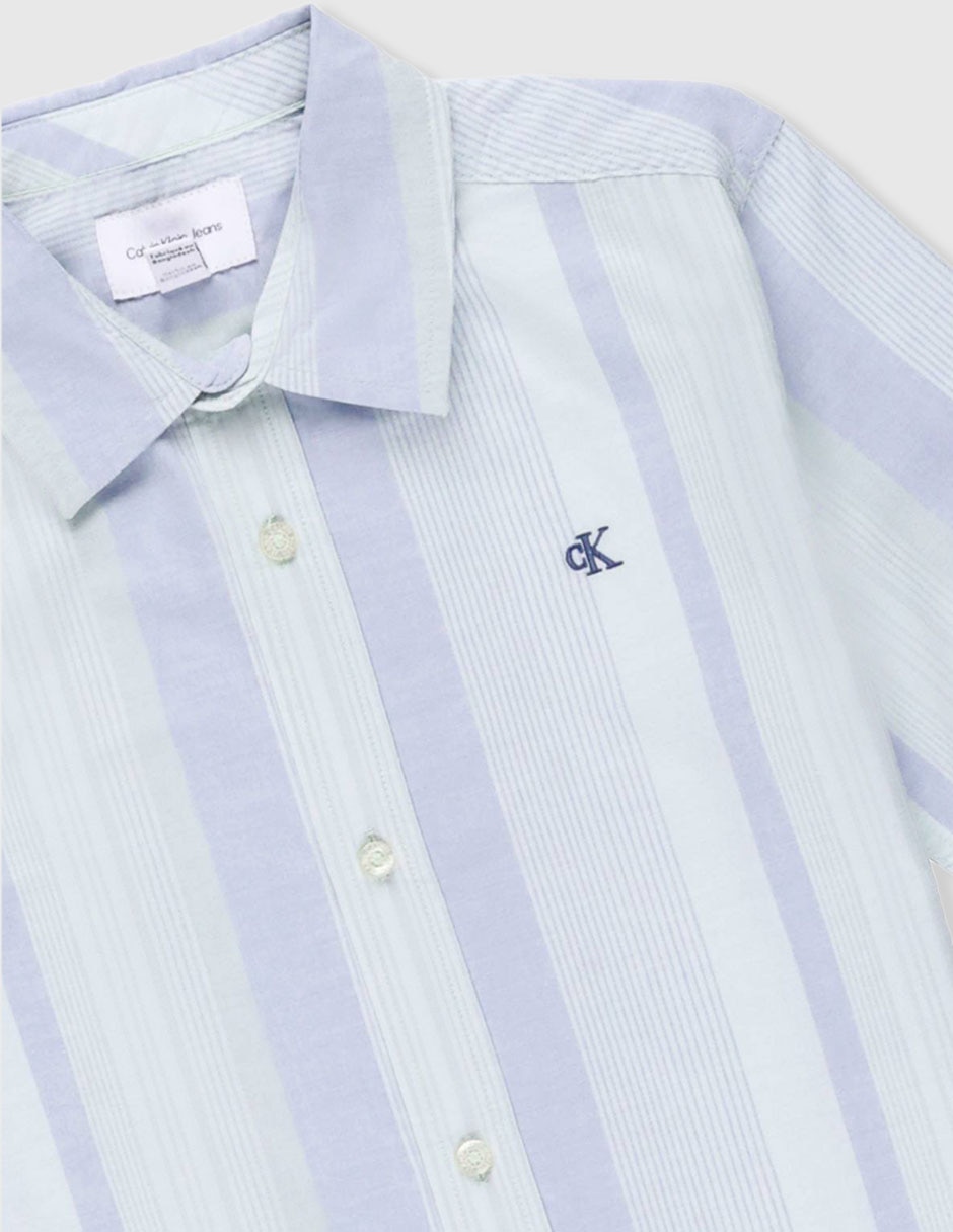 Camisa ck ctsjb16f-349 m/c c/v alg-poli