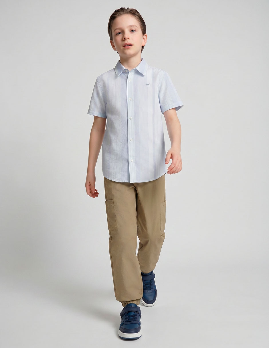 Camisa ck ctsjb16f-349 m/c c/v alg-poli
