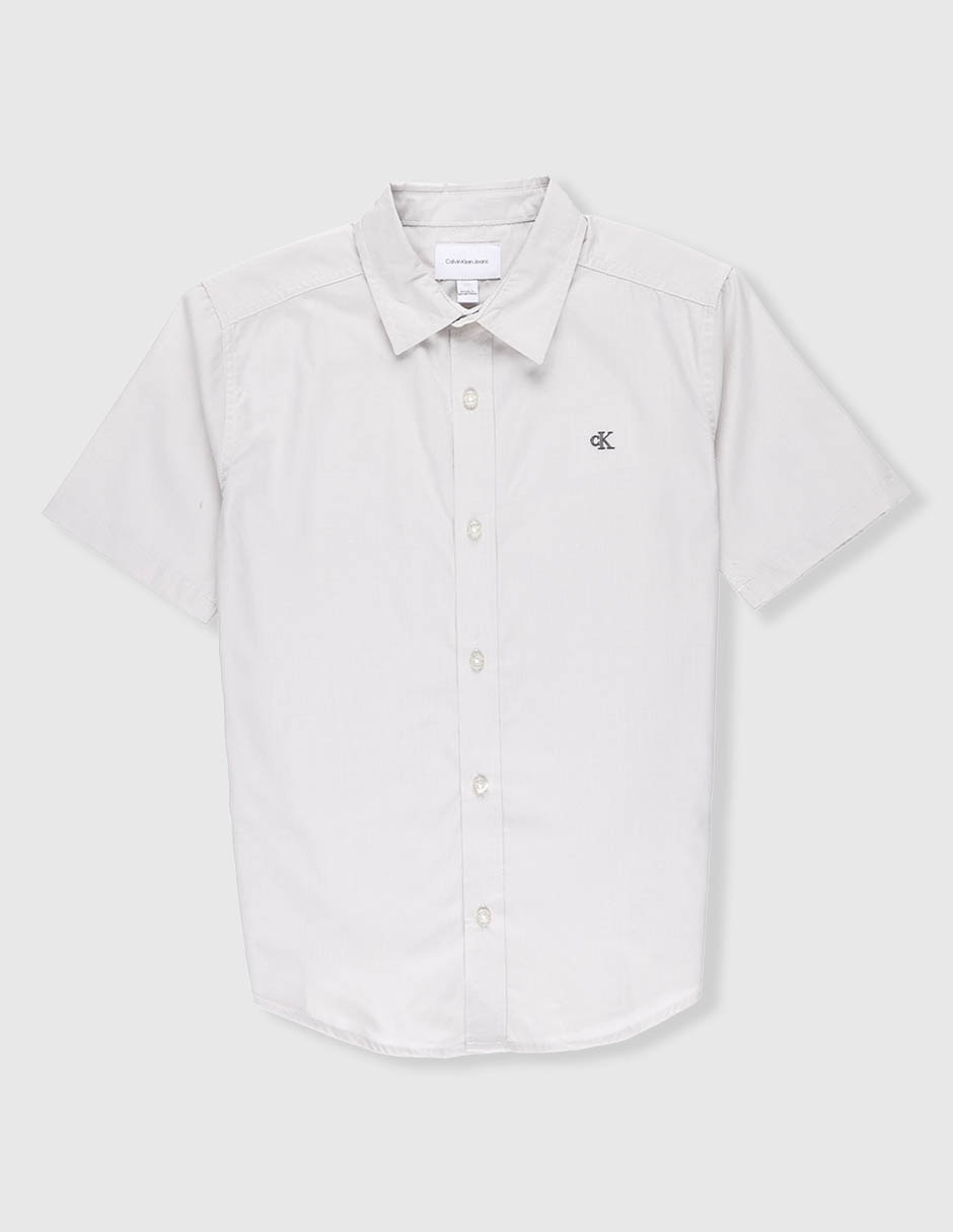 Camisa casual manga corta para niño