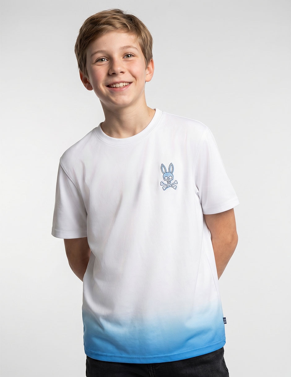 Playera manga corta para niño
