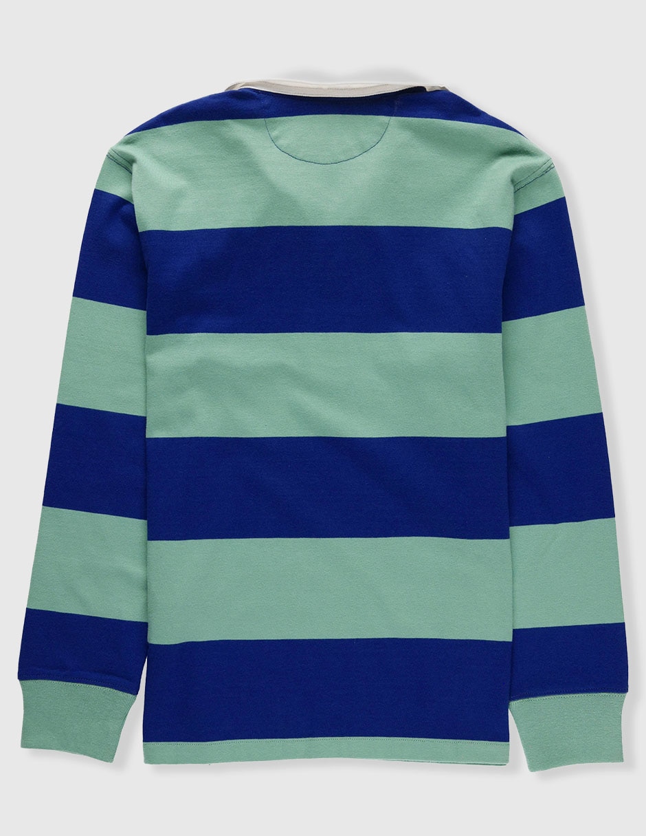Playera tipo polo polo de algodón para niño 2