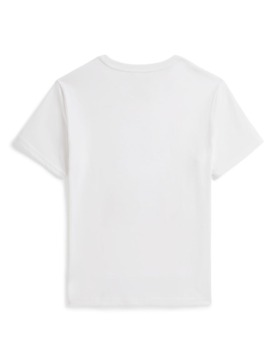 Playera polo ralph lauren manga regular para niño