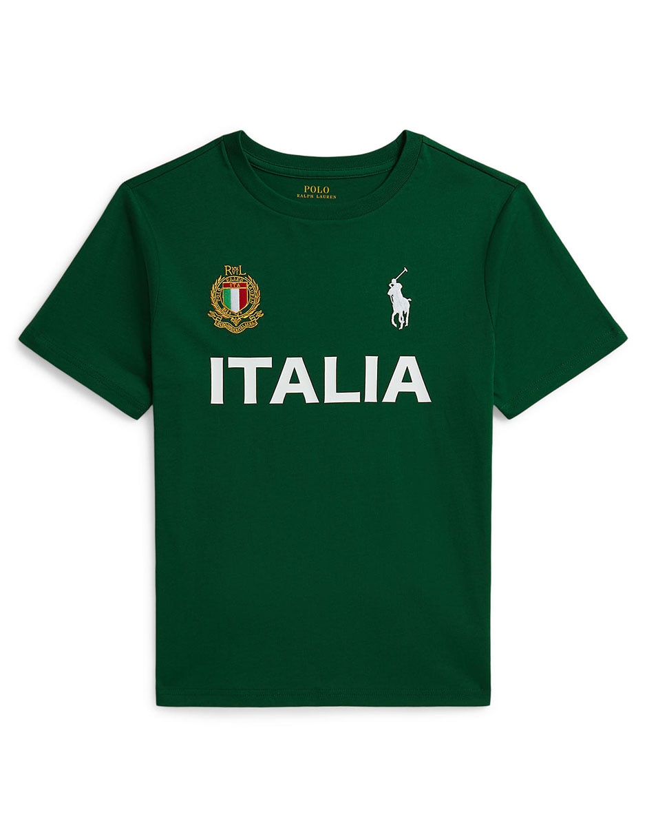 Playera manga regular para niño Playera manga regular para niño