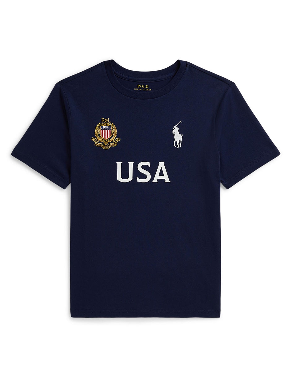 Playera manga regular para niño Playera manga regular para niño