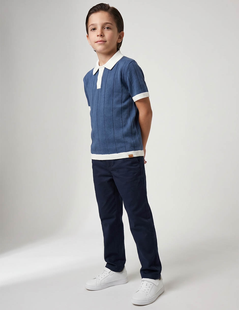 Playera manga corta para niño