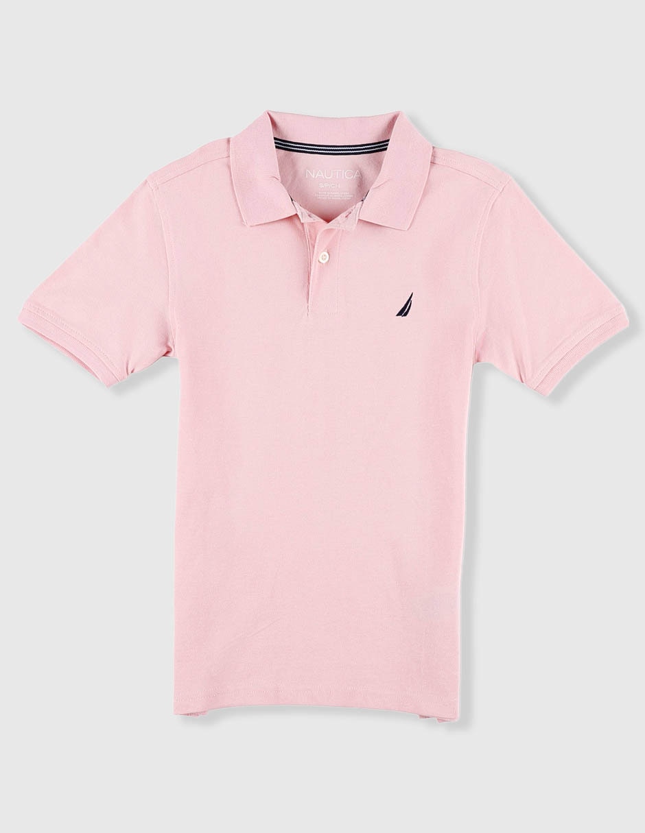 Playera tipo polo para niño 2