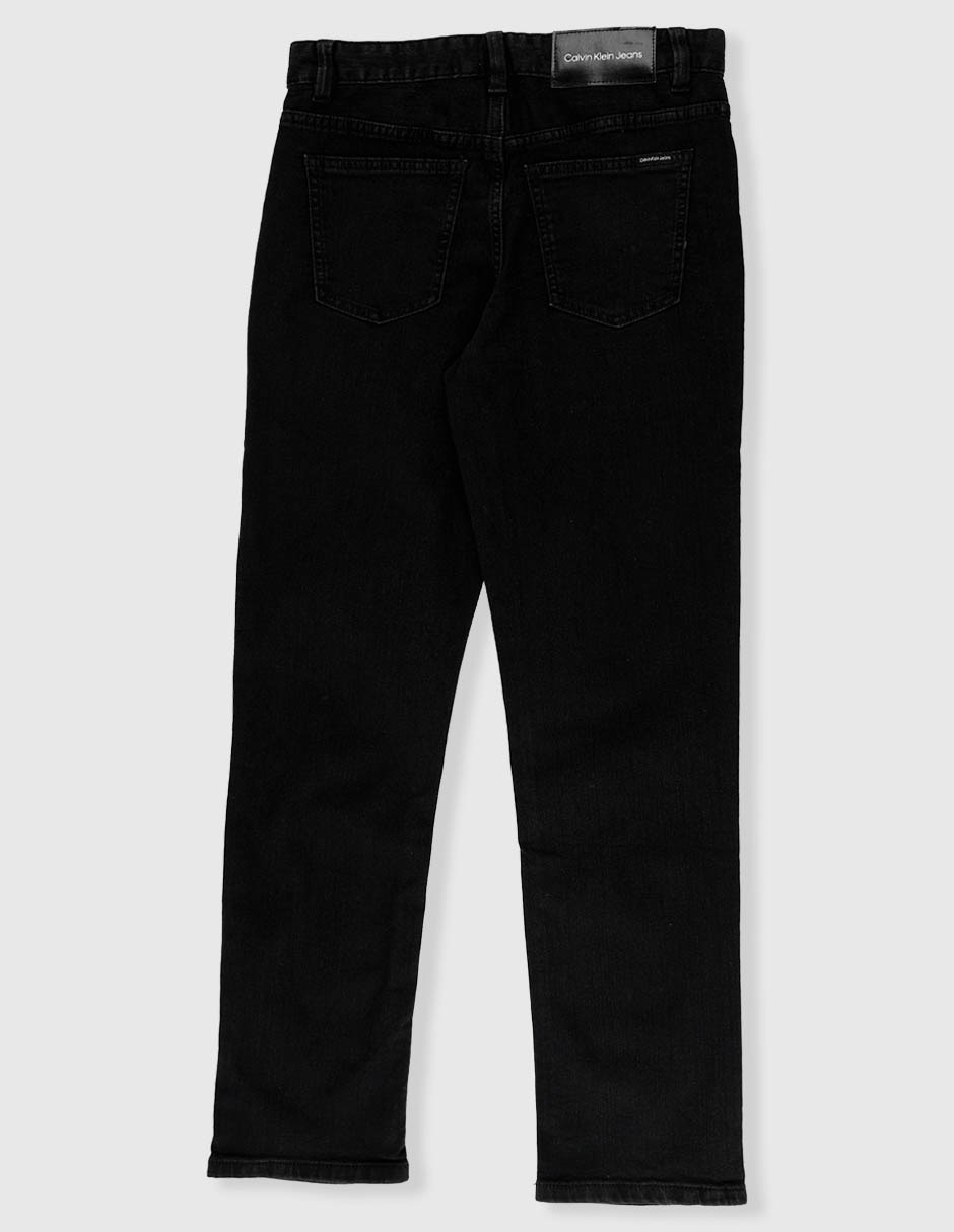 Jeans straight ckffc01f-002 para niño 3