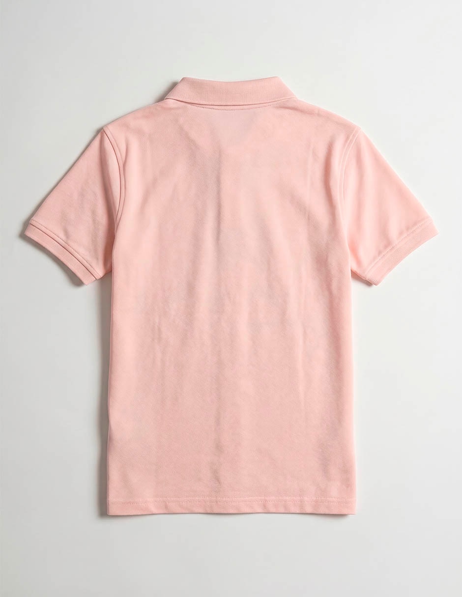 Playera tipo polo de algodón para niño 3