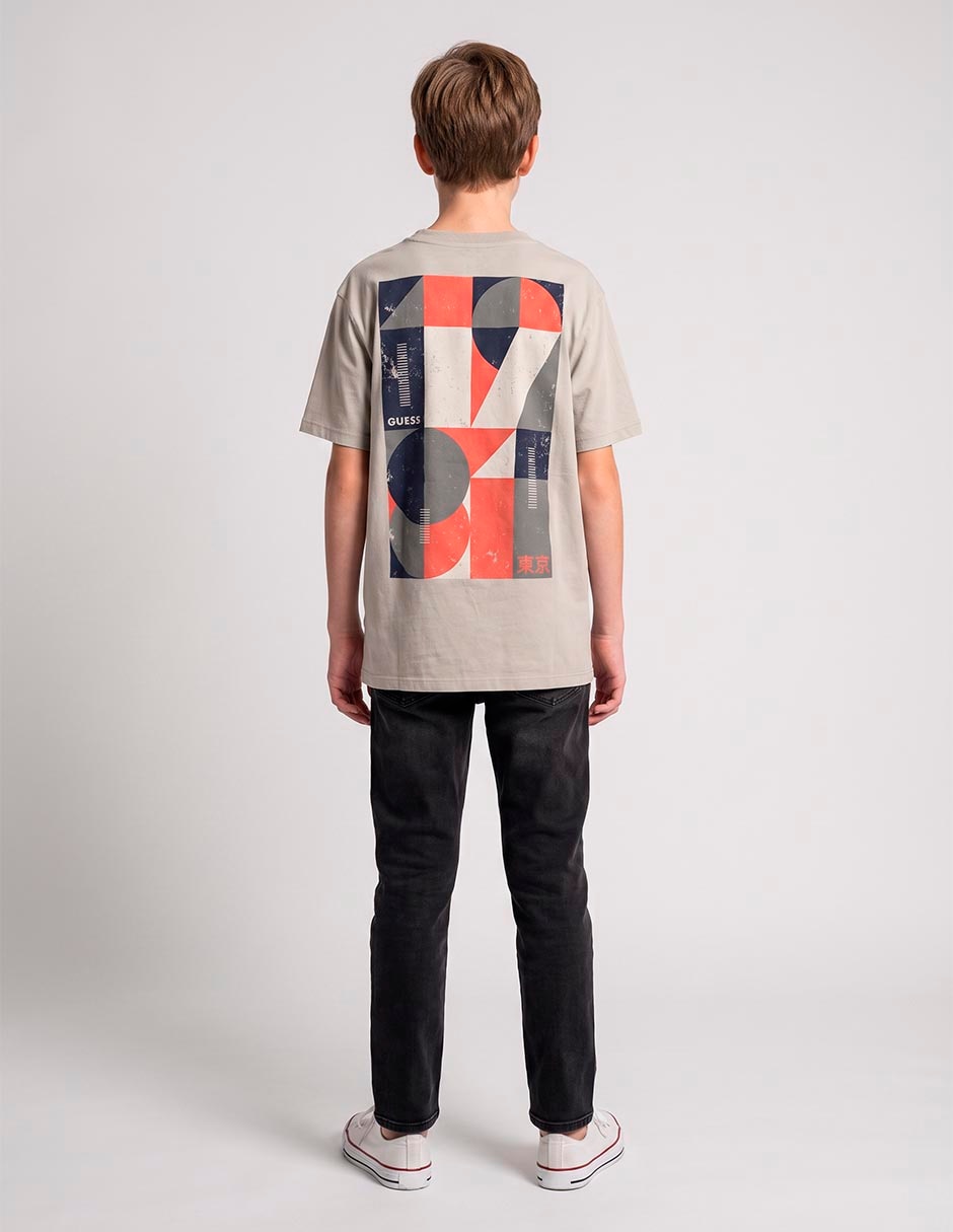 Playera manga corta para niño 6