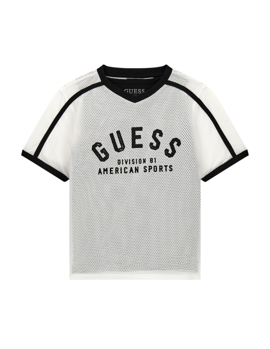 Playera manga corta para niño