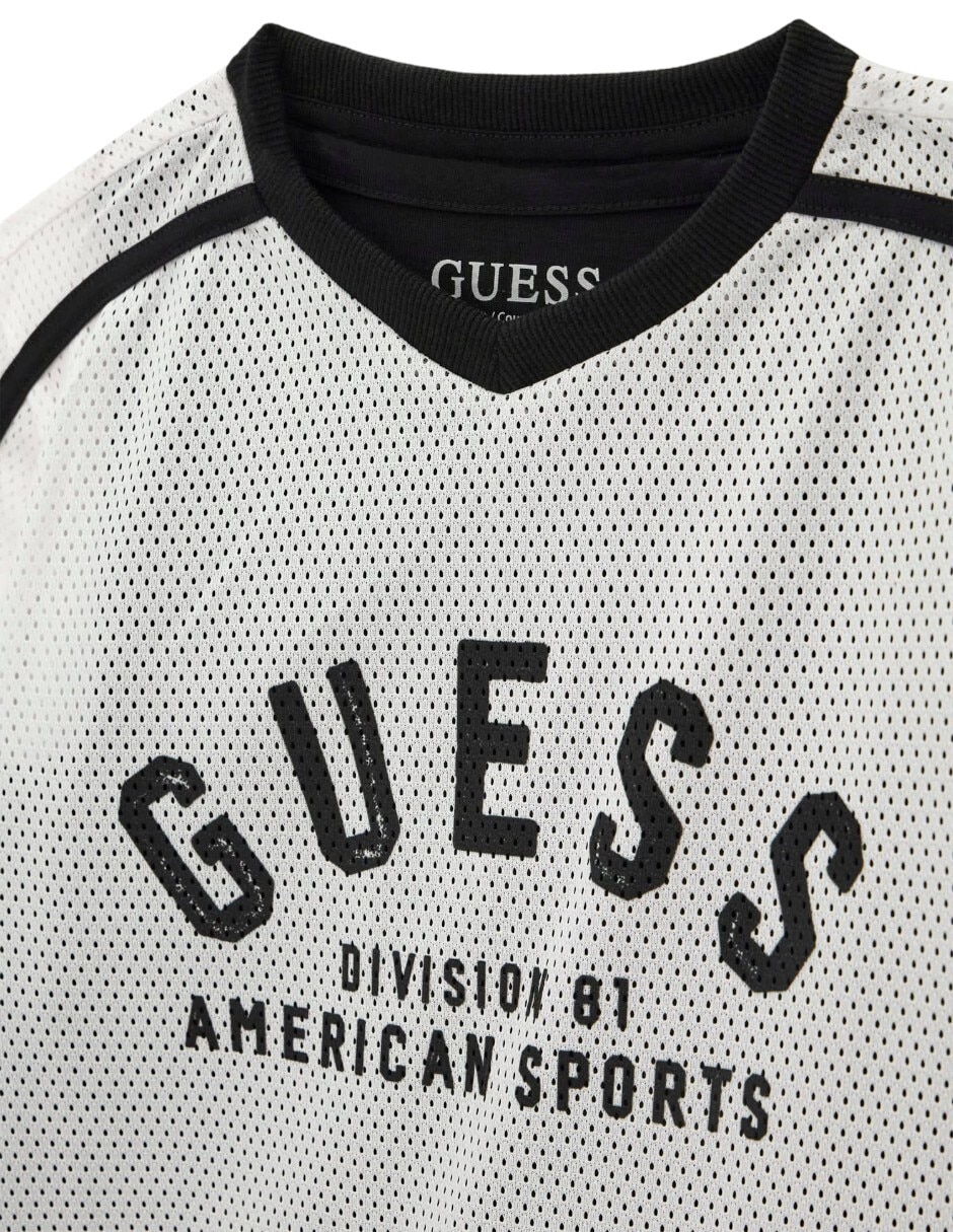Playera Guess manga corta para niño