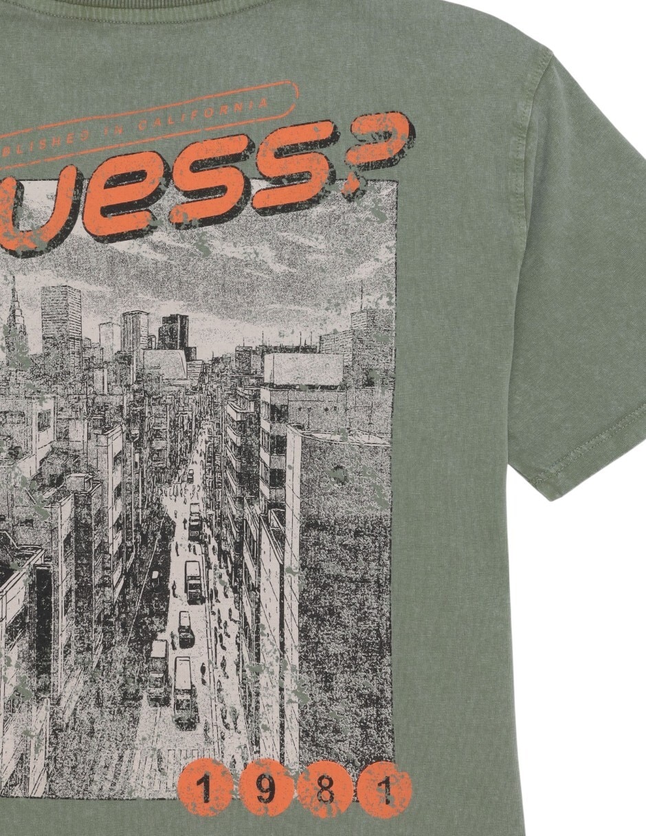Playera manga corta para niño 4
