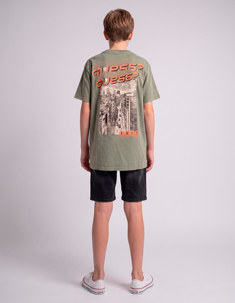 Playera manga corta para niño 6