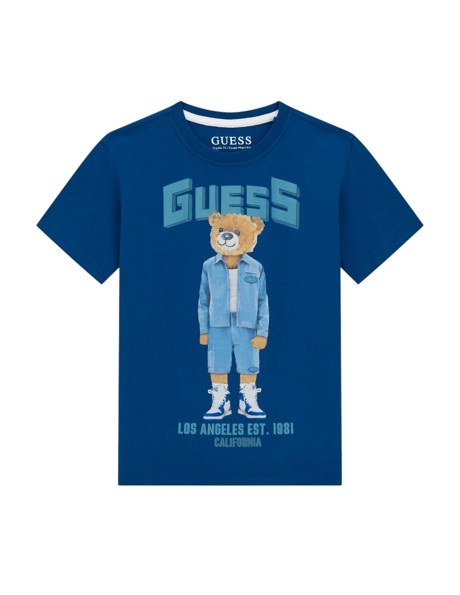 Playera manga corta para niño