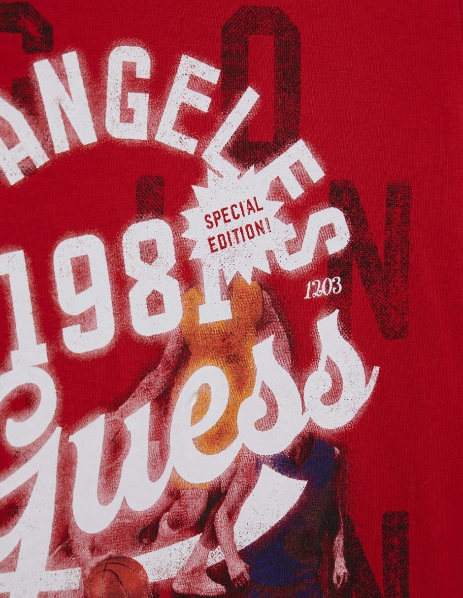 Playera Guess manga corta para niño