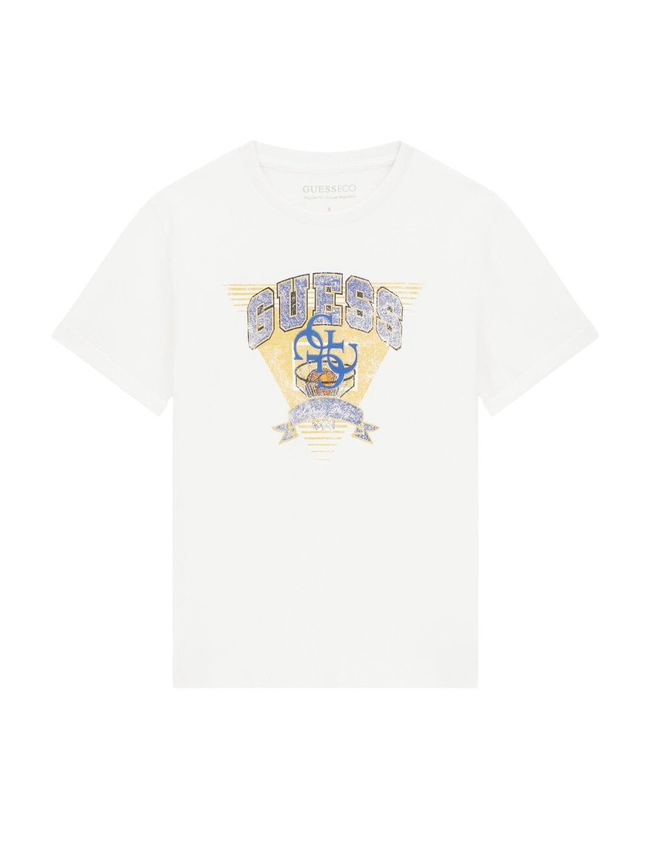 Playera manga corta para niño