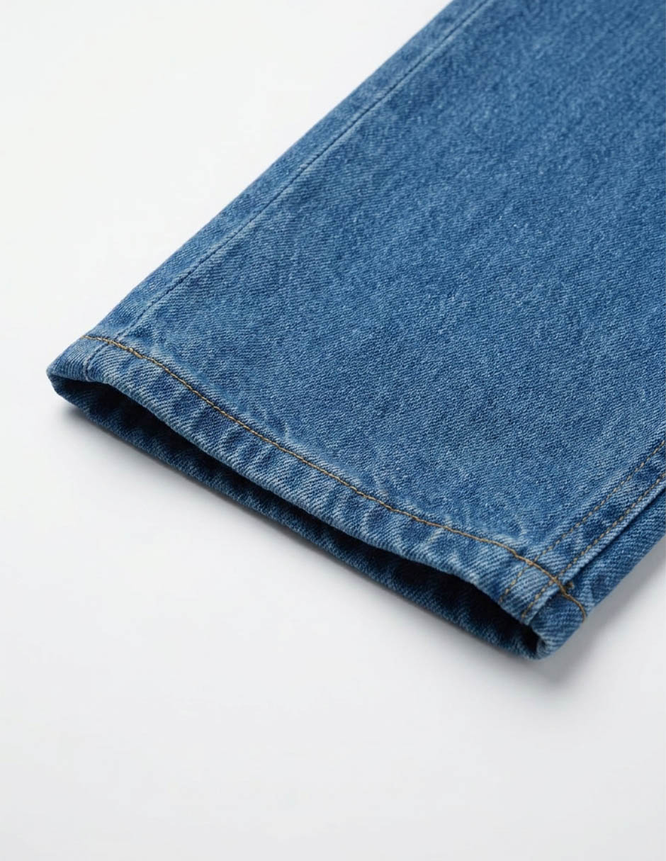 Jeans straight Hilfiger lavado medio para niño 6