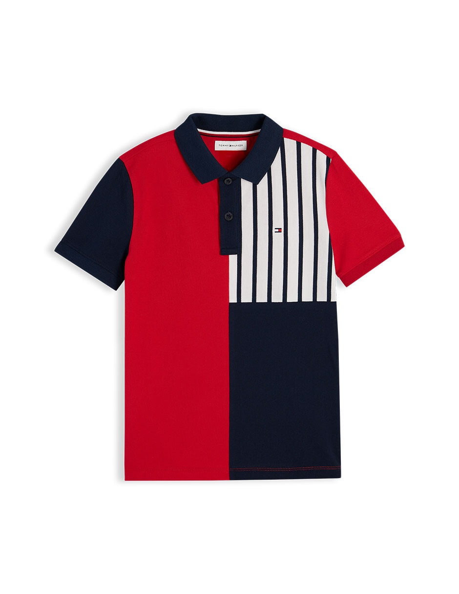 Playera tipo polo Summer 26 de algodón para niño Playera tipo polo Summer 26 de algodón para niño