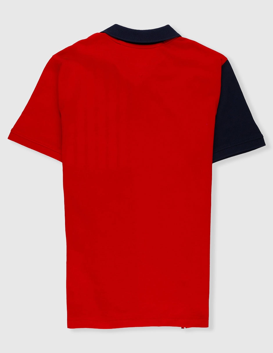 Playera tipo polo Summer 26 de algodón para niño 3