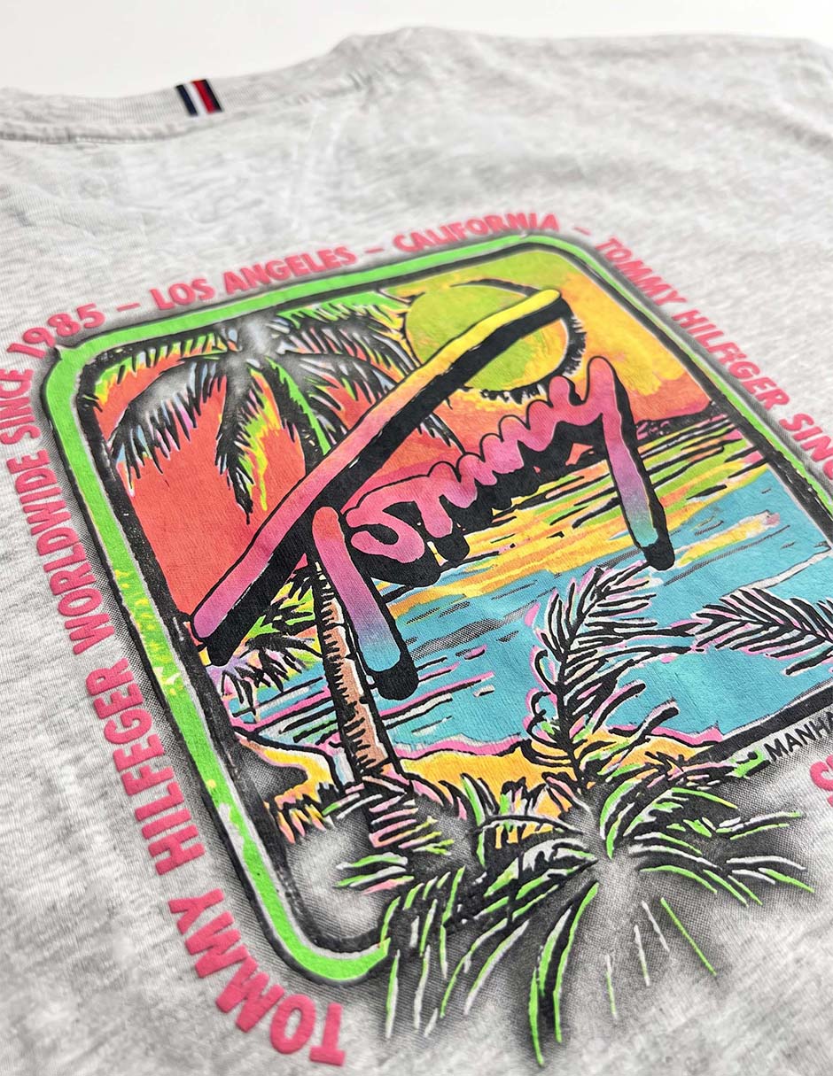 Playera manga corta para niño