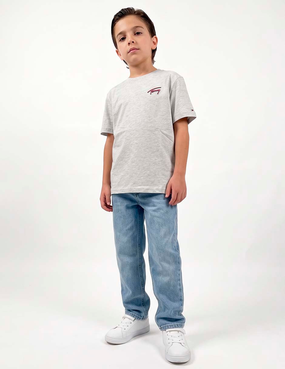 Playera manga corta para niño