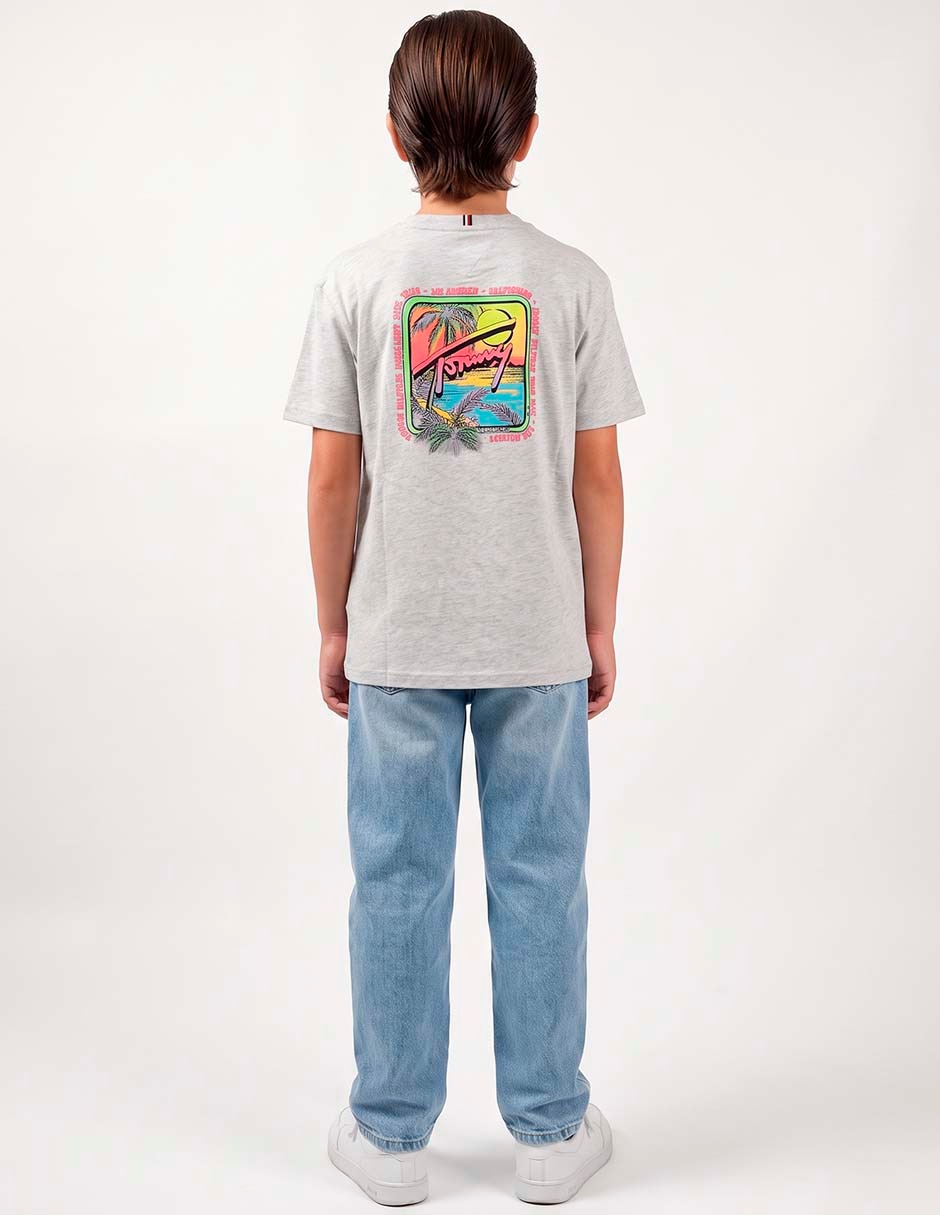 Playera manga corta para niño 6