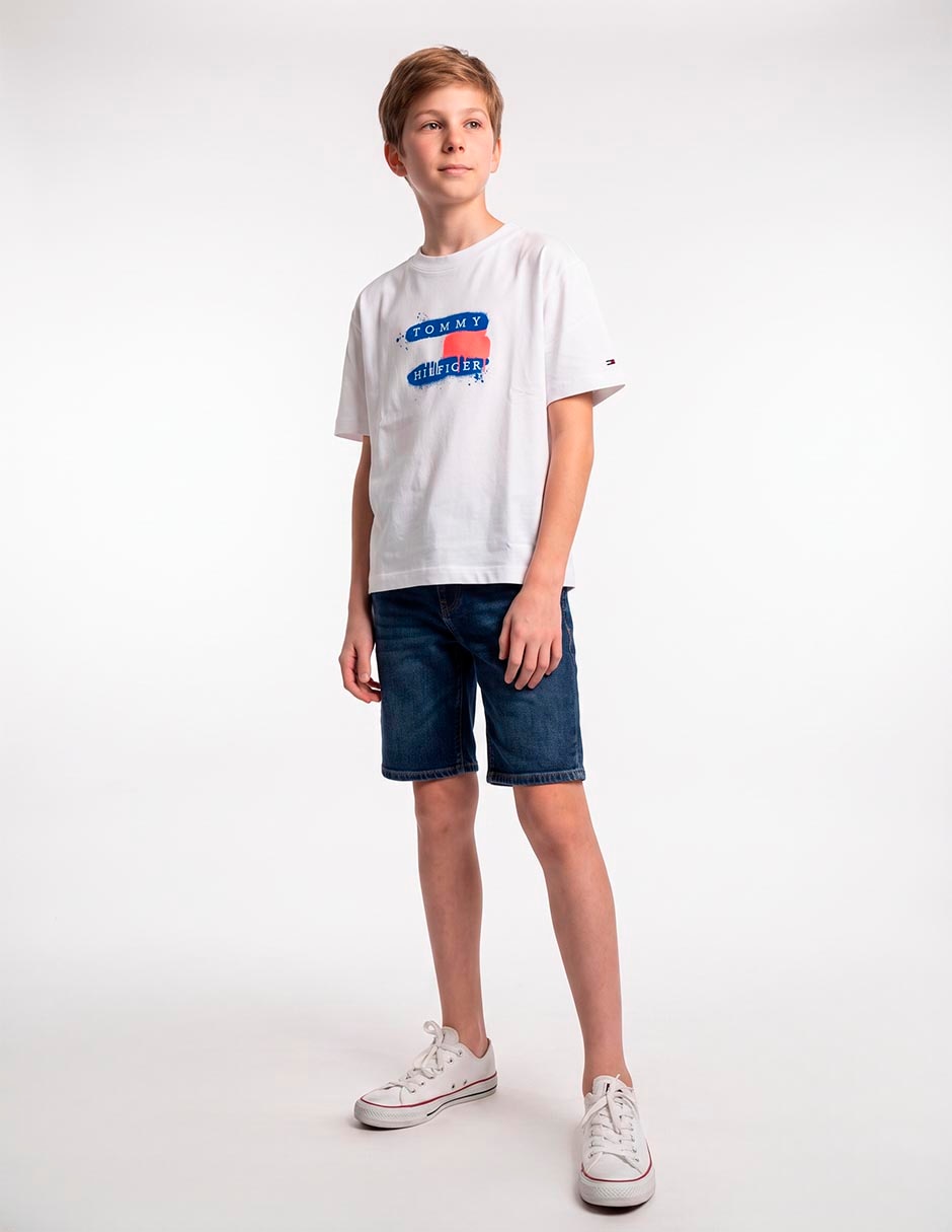 Playera manga corta para niño Playera manga corta para niño