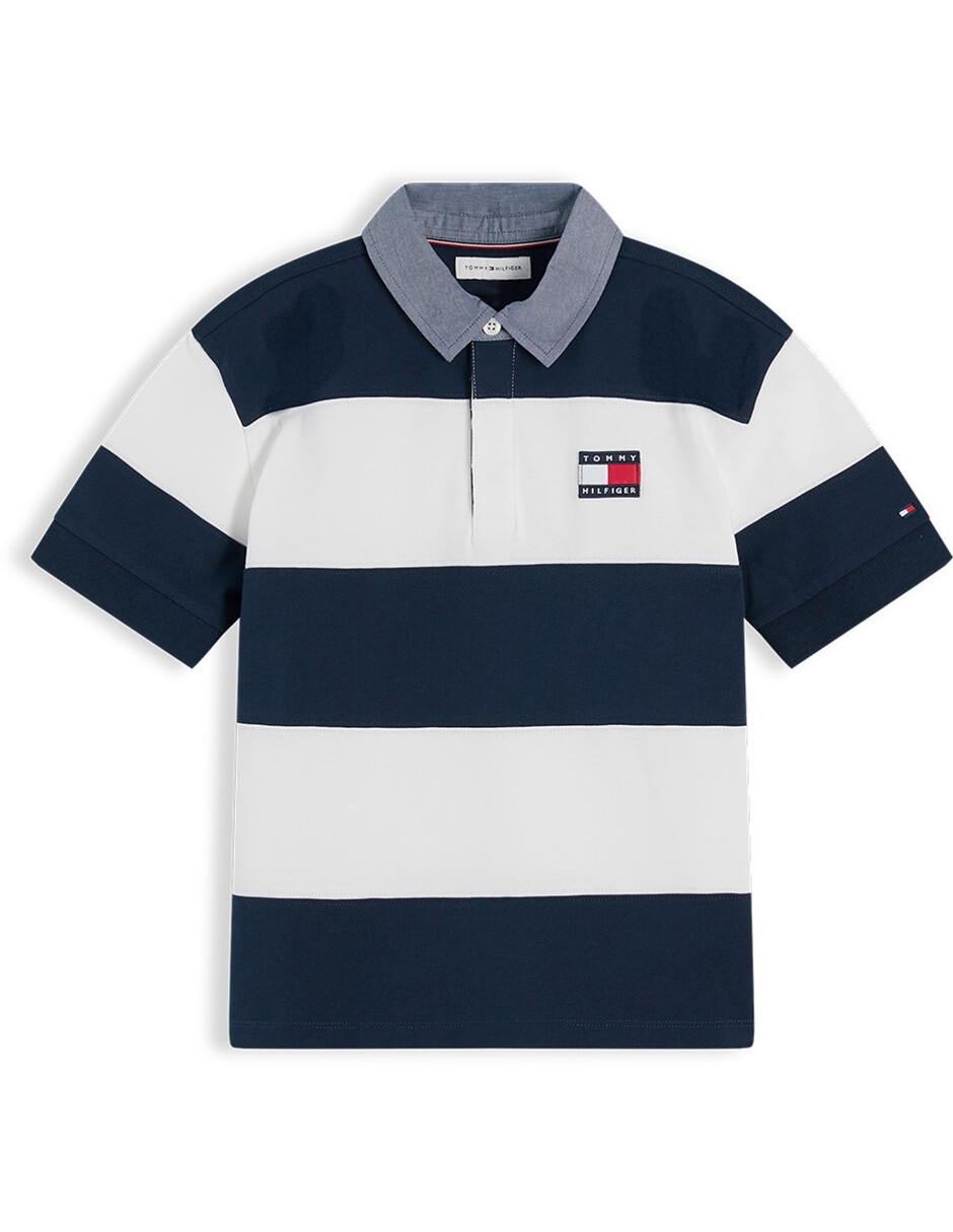 Playera tipo polo Summer 26 de algodón para niño Playera tipo polo Summer 26 de algodón para niño