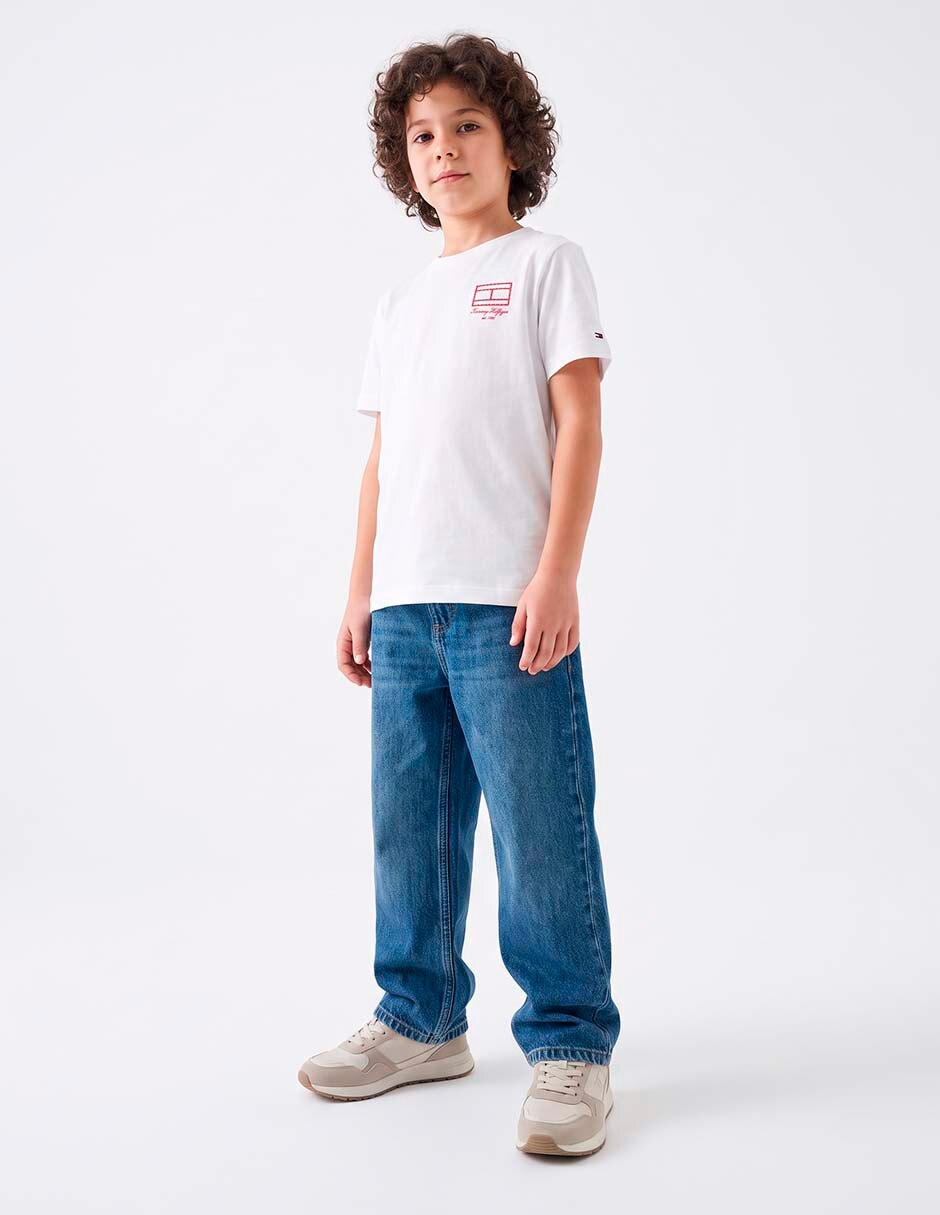 Playera manga corta para niño