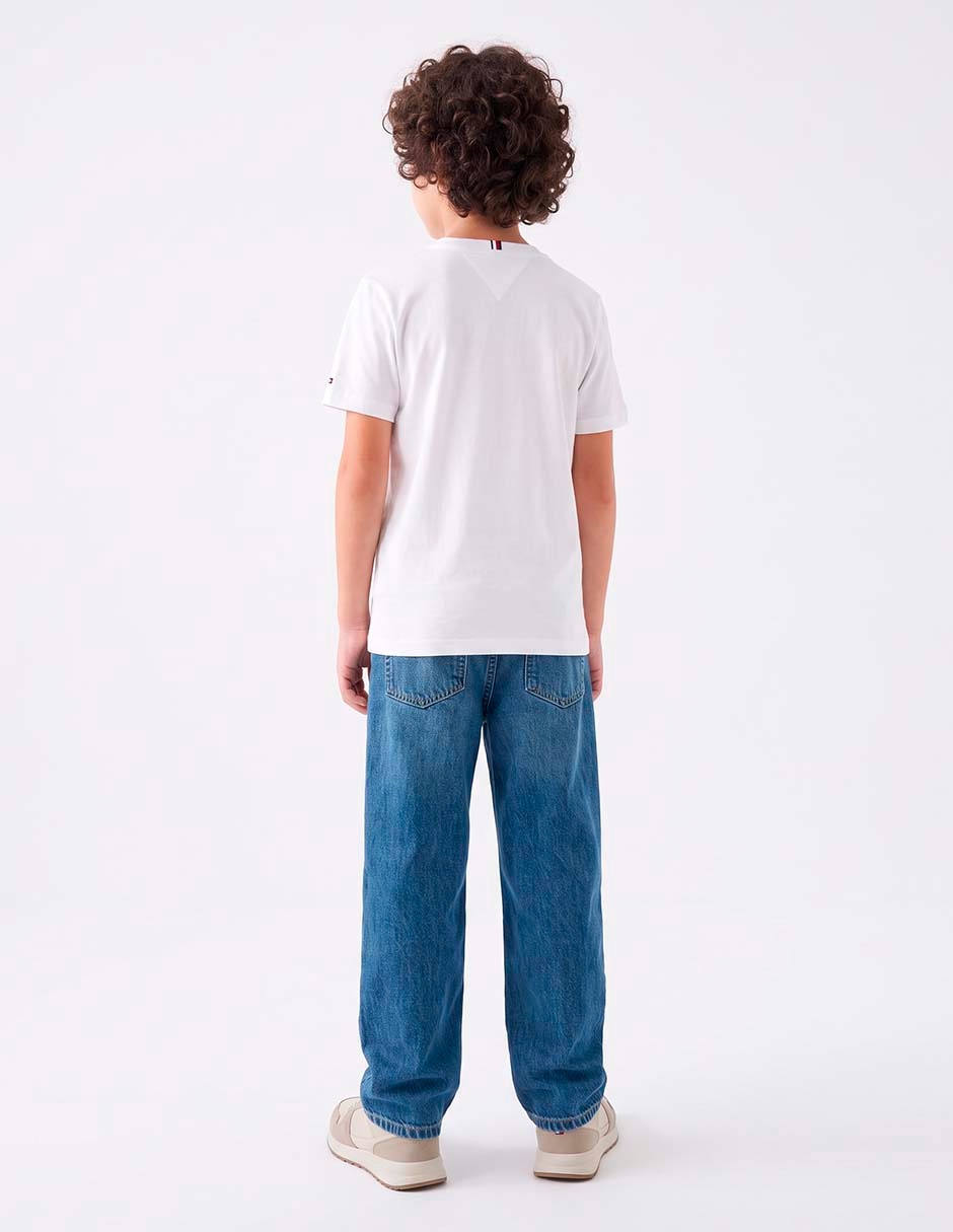 Playera manga corta para niño