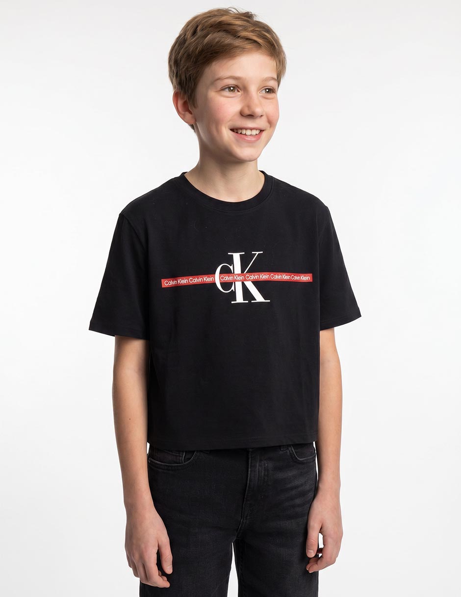 Playera manga corta para niño Playera manga corta para niño