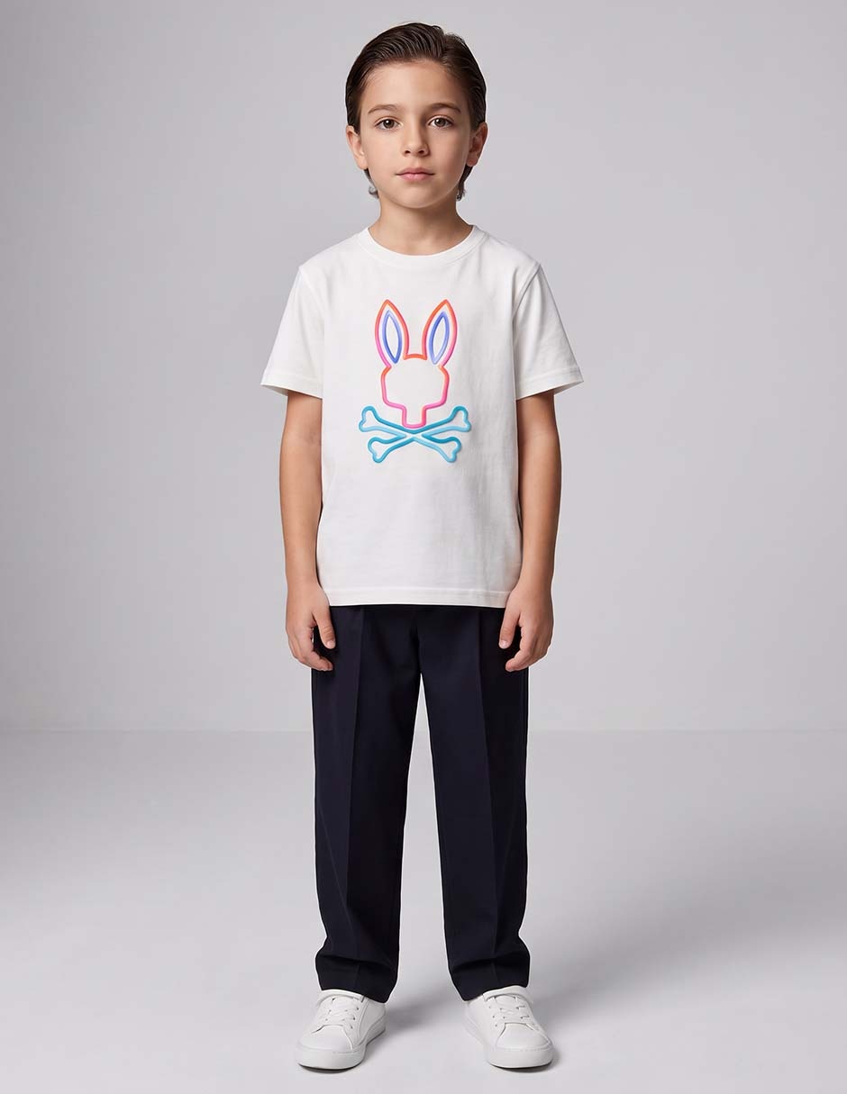 Playera manga corta para niño Playera manga corta para niño