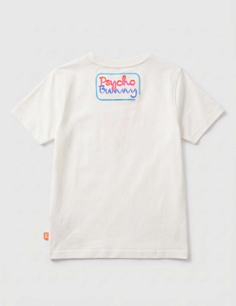 Playera manga corta para niño 4