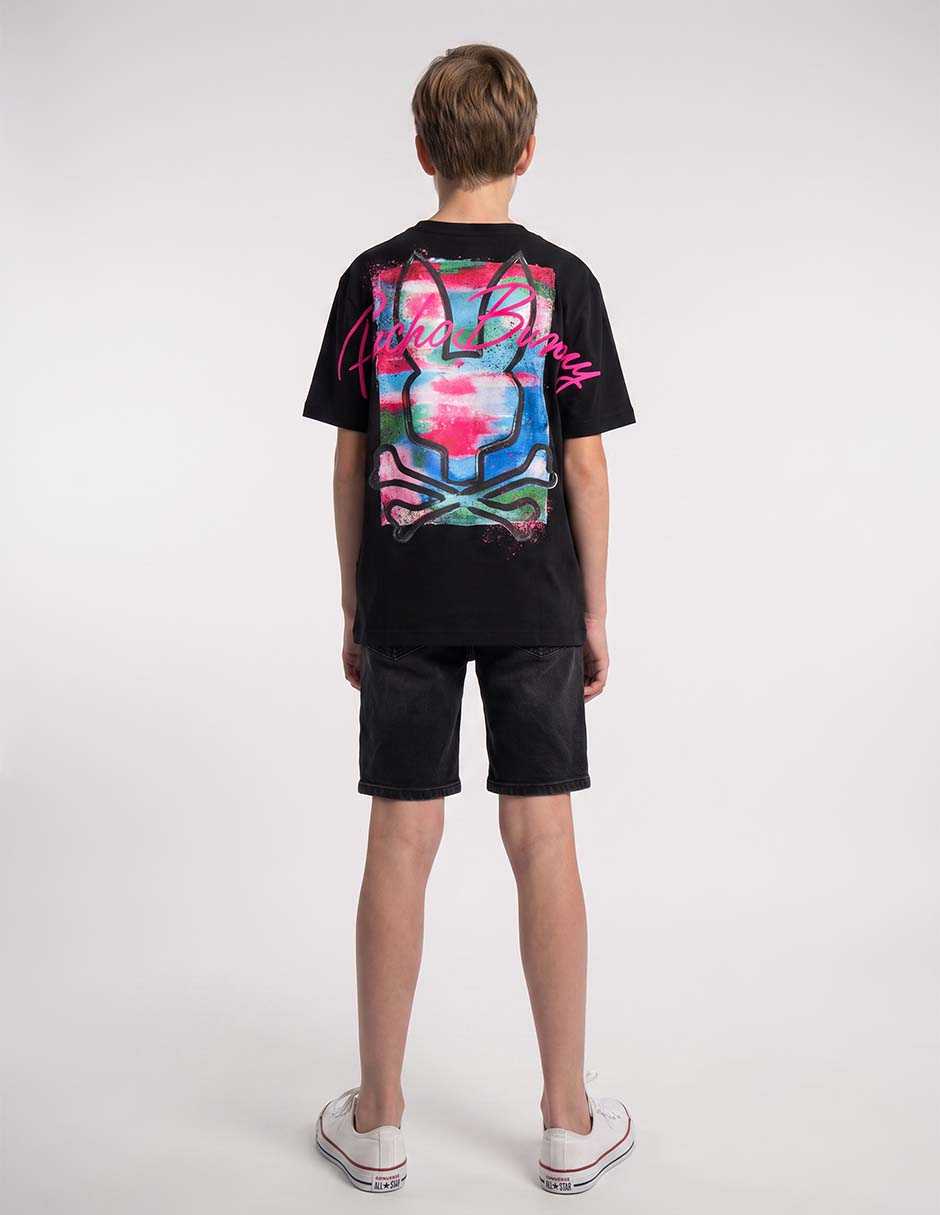 Playera manga corta para niño 2