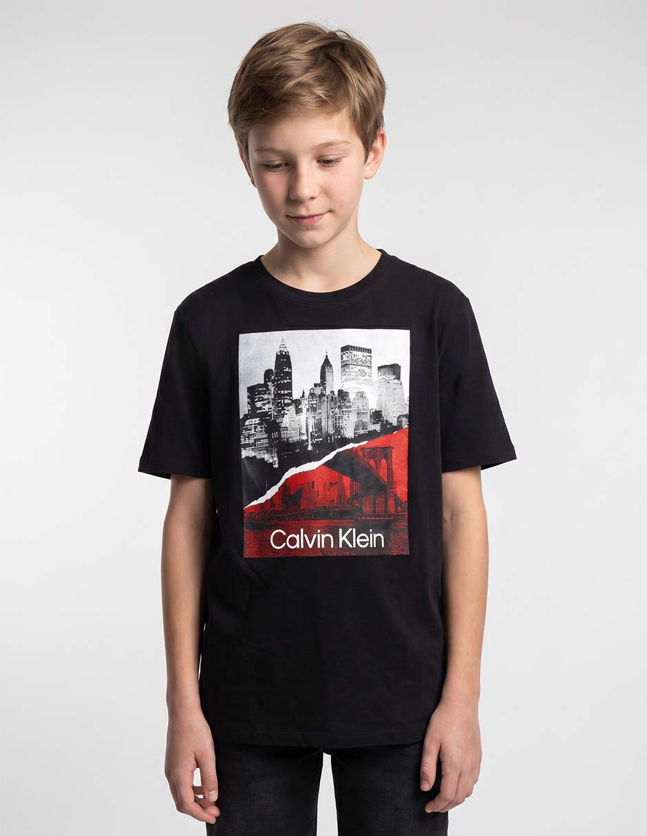 Playera manga corta para niño Playera manga corta para niño