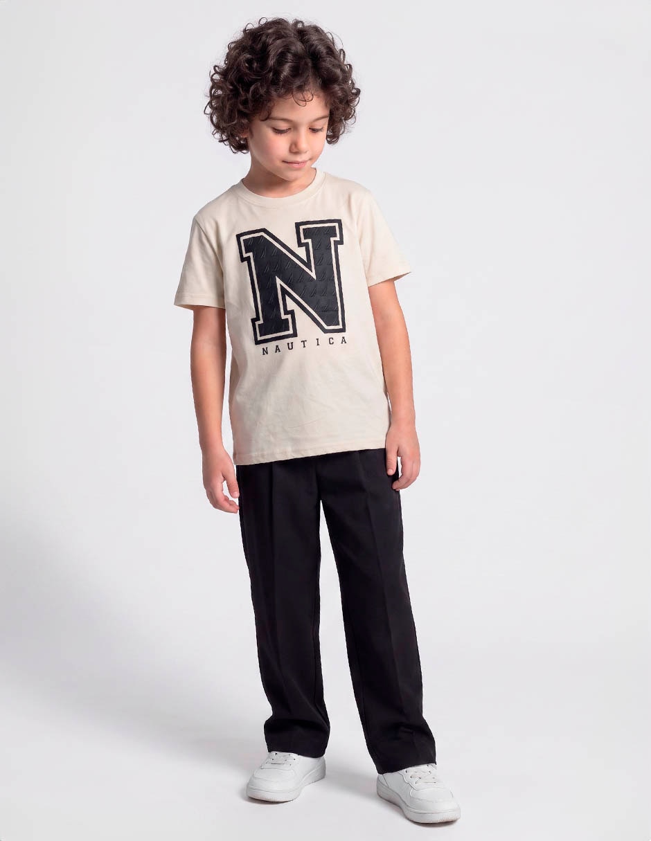 Playera manga corta para niño Playera manga corta para niño