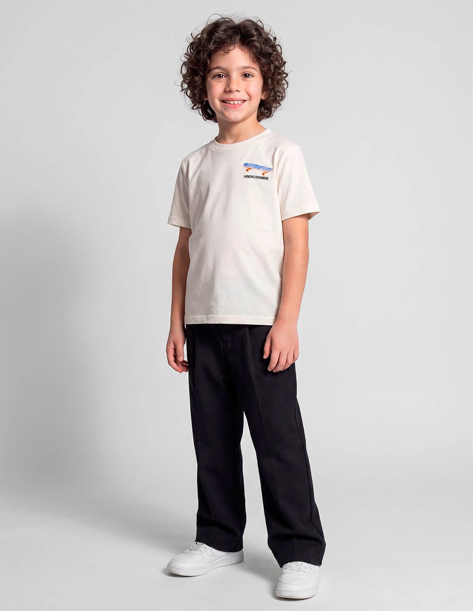 Playera manga corta para niño 5