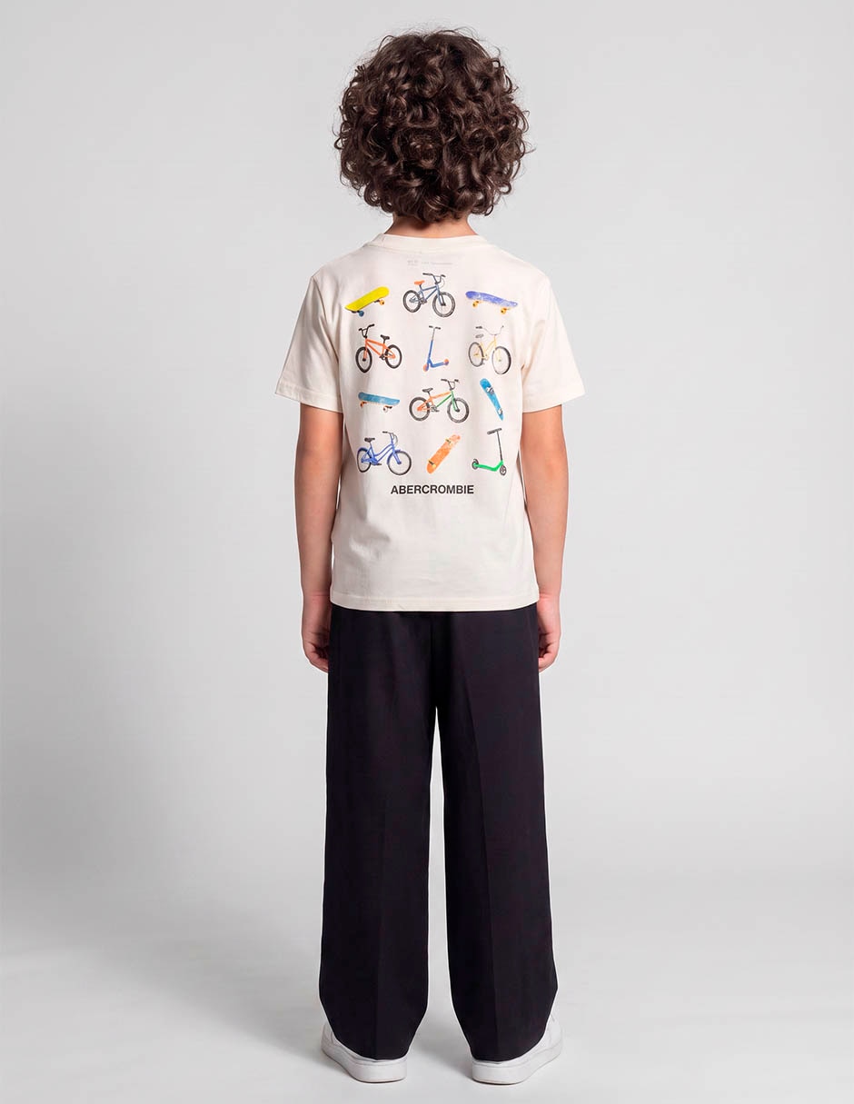 Playera manga corta para niño 6
