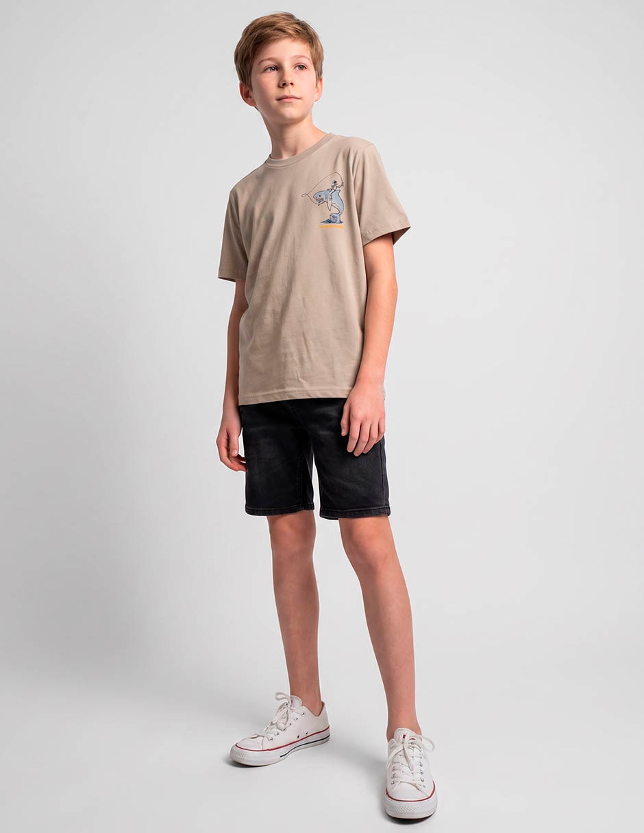 Playera manga corta para niño Playera manga corta para niño