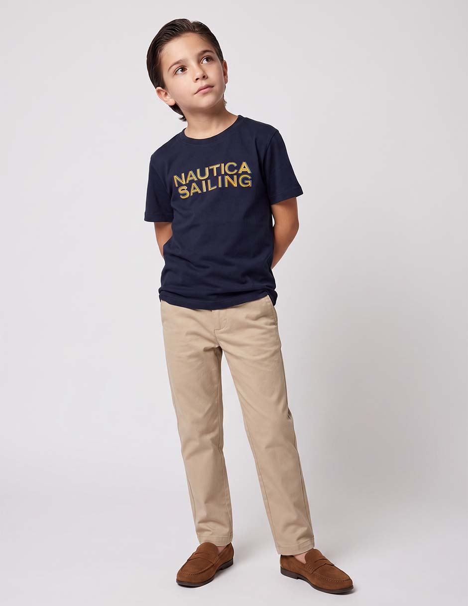 Playera manga corta para niño Playera manga corta para niño