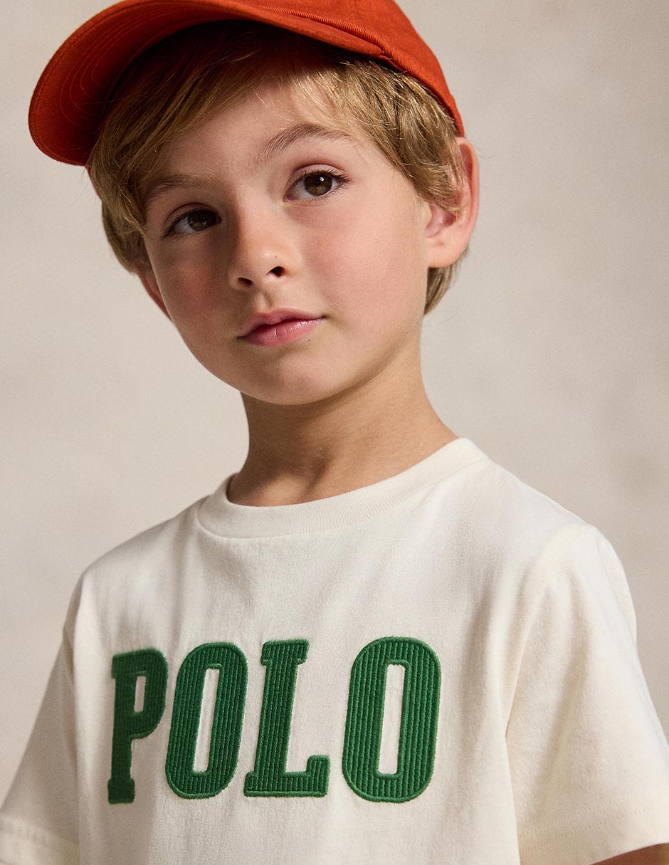 Playera polo manga corta para niño 3