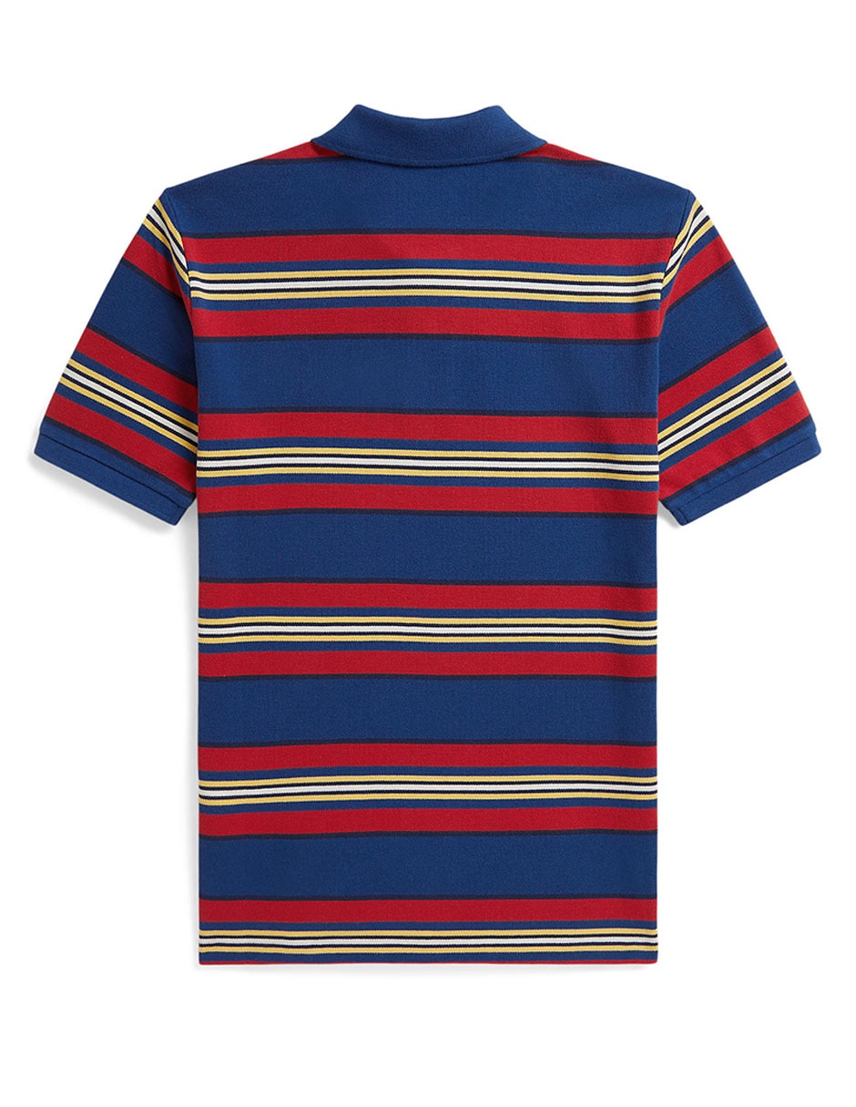 Playera tipo polo de algodón para niño 2