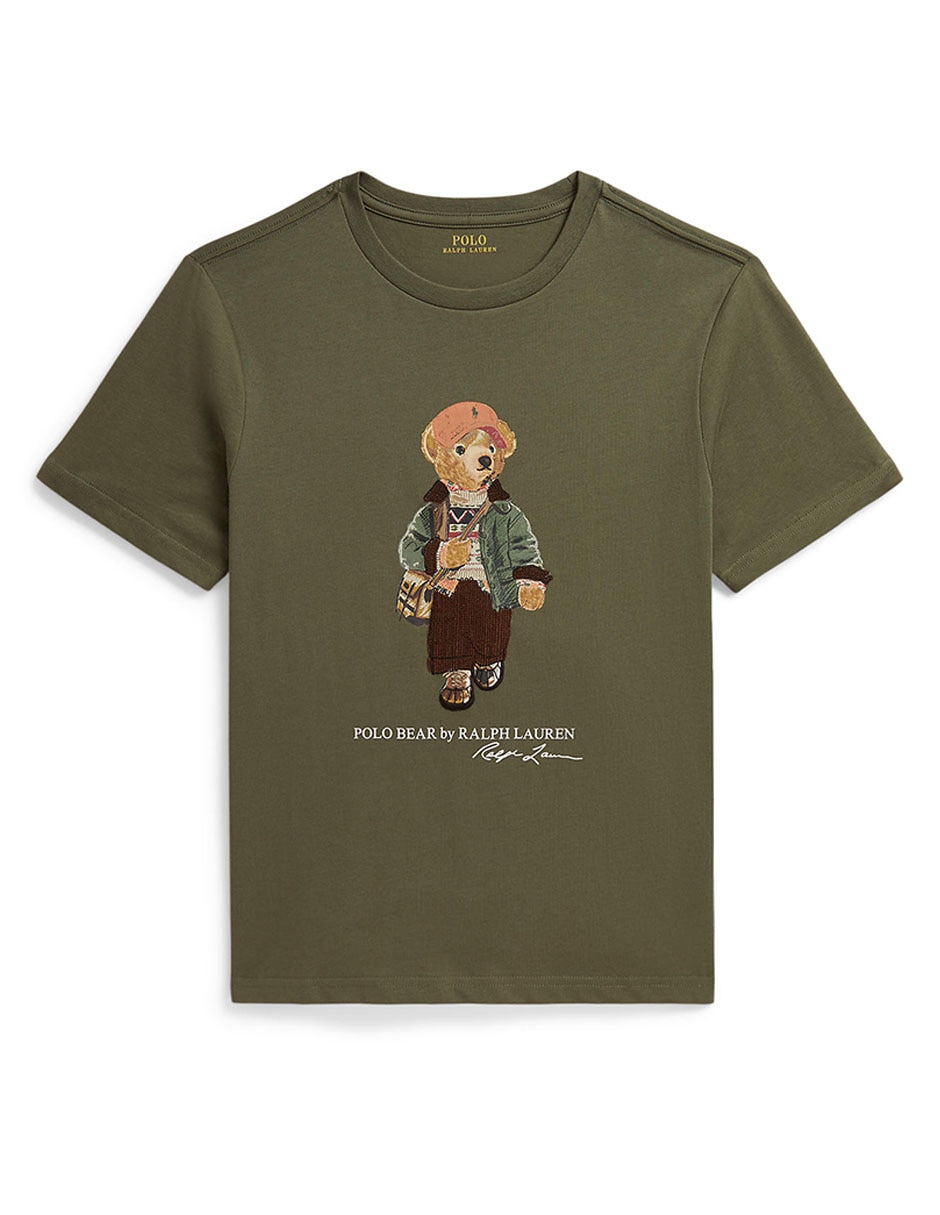 Playera polo manga corta para niño