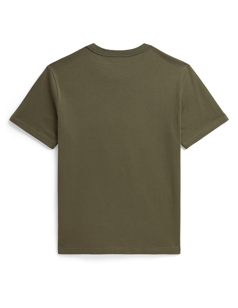 Playera polo manga corta para niño